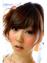 ヘアーアンドネイル アールヌーヴォー 高島平(hair&nail art nouveau) フェミニンパーティーヘアー