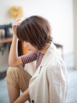 銀座ラボ 上野店(銀座LA BO) グラデーションショートボブ