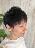 美女髪ショート