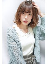 レスピア 銀座(Respia) ゆるふわカールのボブスタイル【銀座】