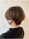 ◎ほんのり刈り上げ大人ハンサムショート◎