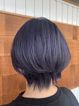 アンチ(ANTI) 透明感！アッシュ系ブルーカラー