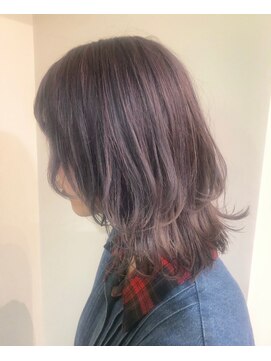 ラべリー 池袋(LOVELEY) ピンクベージュ　ヘアカラー　【池袋】