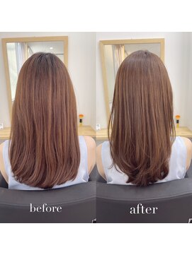 リアン 四条大宮店(Lien) 『髪質改善』カラーエステ（白髪染め、グレイカラー対応）