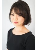 20代30代/大人かわいい/外ハネボブ/髪質改善/夏ショート