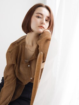 ミリー 梅田店(milly) 似合わせカットアースカラーカールボブ結べるボブ 【milly梅田】