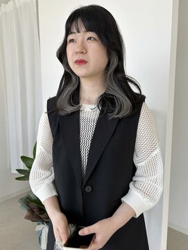 コト 福井大和田店(coto) 福井　大和田　シルバーグレー　インナーイヤリングカラー