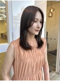 艶髪ミディアムレイヤー