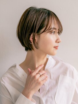 ベンジー 学芸大学店(benji) 耳にかけてオトナの雰囲気ショート