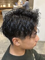 ニアウ 伊勢崎連取店(Niau)&nbsp;メンズマッシュパーマツイストスパイラルパーマ波巻きパーマ