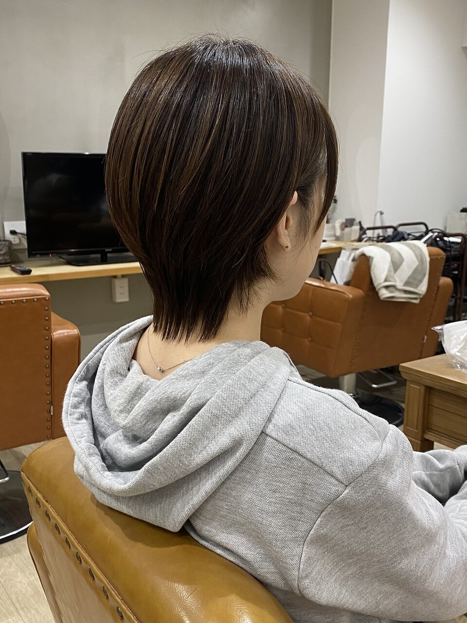 kekamona 様 2点 レイヤーショート ナチュラルブラウン ひろう