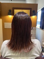 チアー ヘアリラクゼーション(cheer HAIRRELAXATION)&nbsp;ピンクレッドブラウンカラー