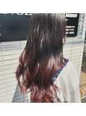グラデーション×ピンク