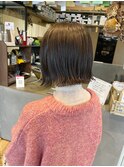 切りっぱなし/ミニボブ/外ハネボブ