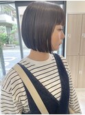 ぱつっとボブ　コンパクトボブ　ミニボブ　草加