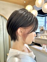ロンドアジュール 横浜(Lond azur) ★ピンクインナーカラー！コンパクトショート！横浜ショート！