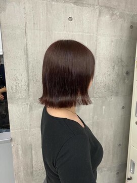 ジオ 国分寺(the O's) 切りっぱなしボブ/エアリーロング/美髪/ピンクブラウン[国分寺]