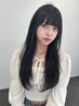 【極艶】カット+縮毛矯正+プレミアムシルクトリートメント￥29,700→￥24,750