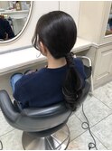 ローポニーテール