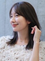 ガーデンヨコハマエスト(GARDEN YOKOHAMA est)&nbsp;イメチェン　外ハネボブ　美髪　ワイドバング　ミディアム　艶