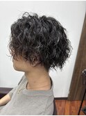 【ケアパーマ】メンズミディアムツイスパ