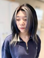 ファイブバイジエクト 堀江(FIVE by The Ect)&nbsp;【似合わせデザインカラー】ホワイトブロンド/ルーツカラー