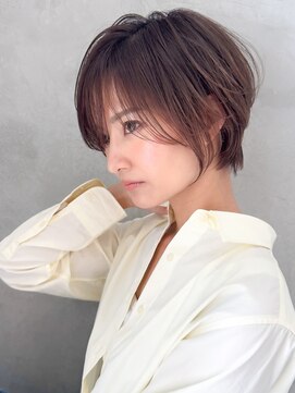 ロンドエニカ 大宮(Lond enika) ショート/ハイライトカラー/白髪/白髪ぼかし/くびれヘア/大宮