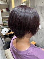 パダ(PADA)&nbsp;ショートボブ/ラベンダーカラー/髪質改善
