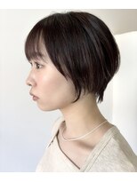 ジェムヘアスタジオ 湘南平塚南口店(Gem Hair Studio)&nbsp;コンパクトにまとまる大人っぽショート【Gem 神原】