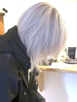 ブレイズヘアー(BLAZEhair)&nbsp;【完全白カラー】ホワイト×ブリーチ３回