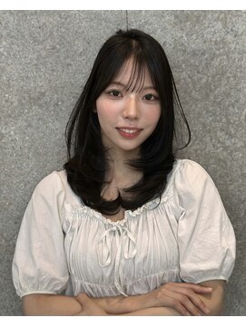 ディオ アンド ルーチェ アット(Dio&Luce at.) チョコブラウン×レイヤーカット