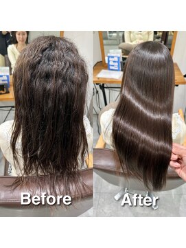 リンク(LINK) ぴかぴかストレート/髪質改善/艶髪/縮毛矯正/東村山/久米川