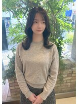 ファーレンピュアスウィート(fahren-pure-suite)&nbsp;韓国風レイヤー／ブリーチ無しOlive beige