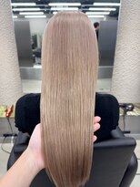 エン 栄店(enne)&nbsp;ココアベージュ/クラゲヘアー/ボブレイヤー/小顔/黒髪/栄