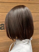 イコール 千葉(equal)&nbsp;大人ガーリー/ダークアッシュ/ミディアムレイヤーカット[千葉]