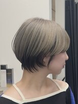 ビュー フクオカ(VIEW FUKUOKA)&nbsp;似合わせショート×アンブレラカラー/ショート/顔周り/カット