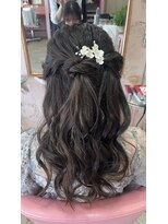 ミーネピンク 行徳(Miene Pink) 大人かわいいヘアアレンジ20代30代40代☆髪質改善【Pink】