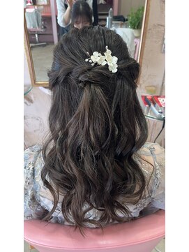 ミーネピンク 行徳(Miene Pink) 大人かわいいヘアアレンジ20代30代40代☆髪質改善【Pink】