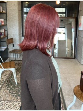 リンダテーラ(Linda tela) 【札幌白石】ボルドーピンク/ダブルカラー/暖色カラー