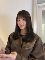 アム(amu)&nbsp;ローレイヤー/レイヤーカット/ミディアムレイヤー/グレージュ