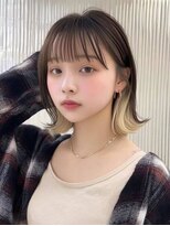 ネハス 名古屋栄店(nehus.)&nbsp;インナーカラー/ブリーチカラー/レイヤーカット/ダブルカラー