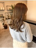 ブリーチなしダブルカラーグレージュ透明感カラー20代30代40代