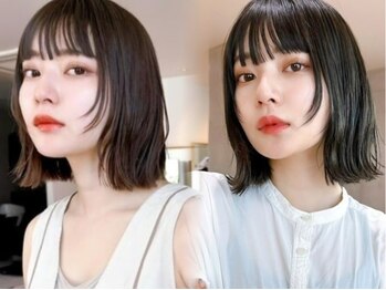 トイロ 渋谷(Toiro)の写真/顔周りのニュアンスをミリ単位で創る！あなただけの魅力を引き出す顔周りレイヤーボブ♪カット3500円★