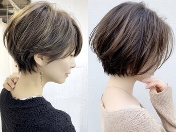 ルーファス 恵比寿 渋谷(Ruufus)の写真/【大人ショートの人気店】乾かすだけでキマる!匠の技術で伸びてもキレイな長持ちヘアスタイル◎