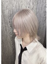 デザインサロンリア(design salon Lia)&nbsp;前髪/アンブレラカラー/こなれミディ/イメチェン/ウェーブパーマ