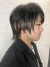 【メンズ限定】カット＋頭皮ケアマイクロバブル＋眉毛カット