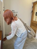 ワゴンヘアー(wagon hair) orange beige