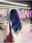 #オーシャンブルー#ブルー#透明感#エクステ