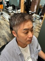 スタンドバーバー 柏(STAND BARBER)&nbsp;リバースセンターパート/ニュアンスパーマ/ダウンバング/柏