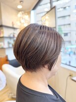 シュヴー 築地(CHEVEUX) 【築地】丸みショート/髪質改善/明るい白髪染め/白髪ぼかし